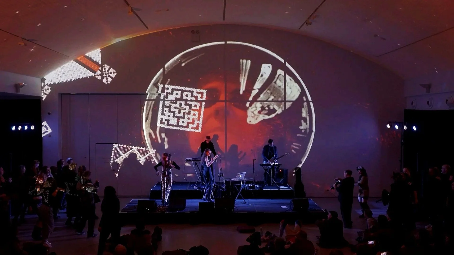 Images from Resonant Wave (2022) and Illuminate Wollondily (2022)  