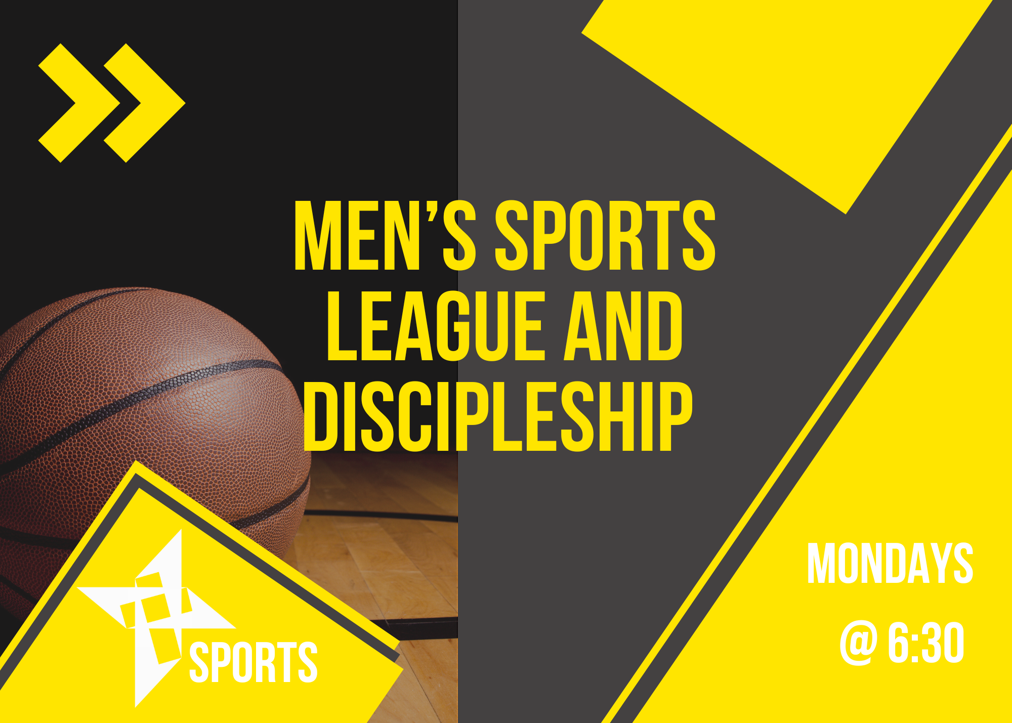 Men’s Sports League & Discipleship