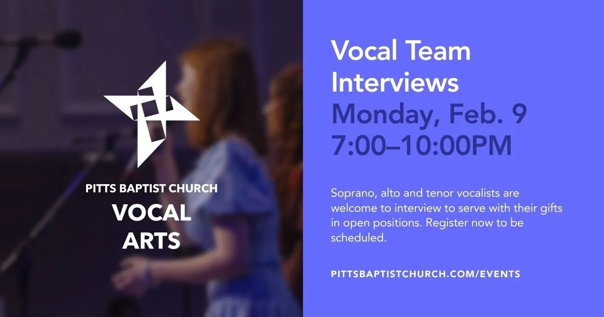 Vocal Team Interviews