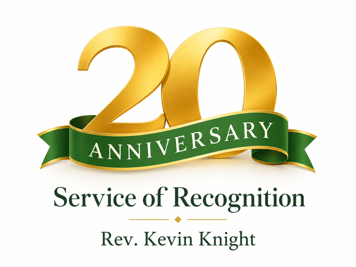 20th Anniversary Service (Rev. Knight)