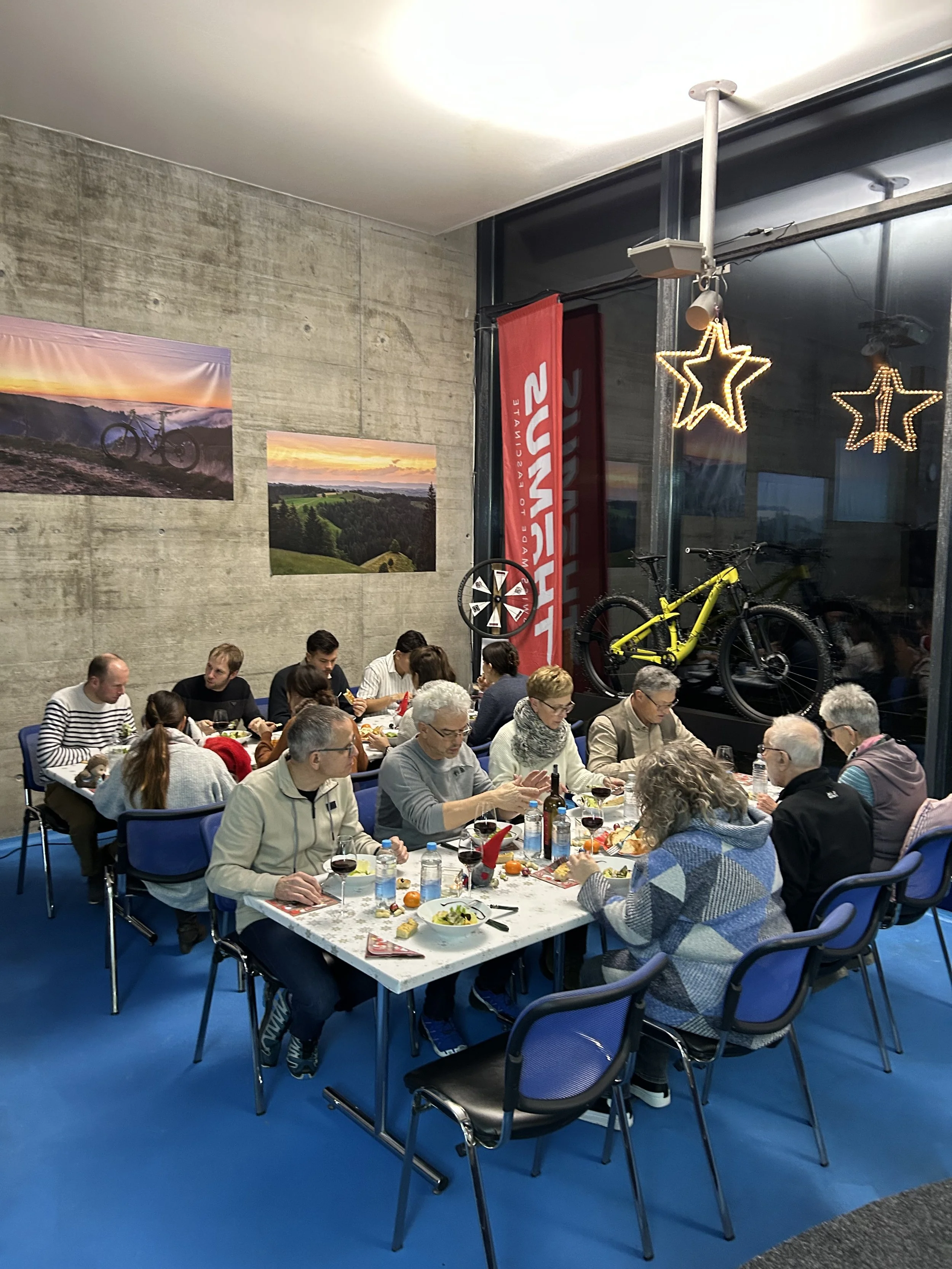 Weihnachtsessen bei valley-adventures