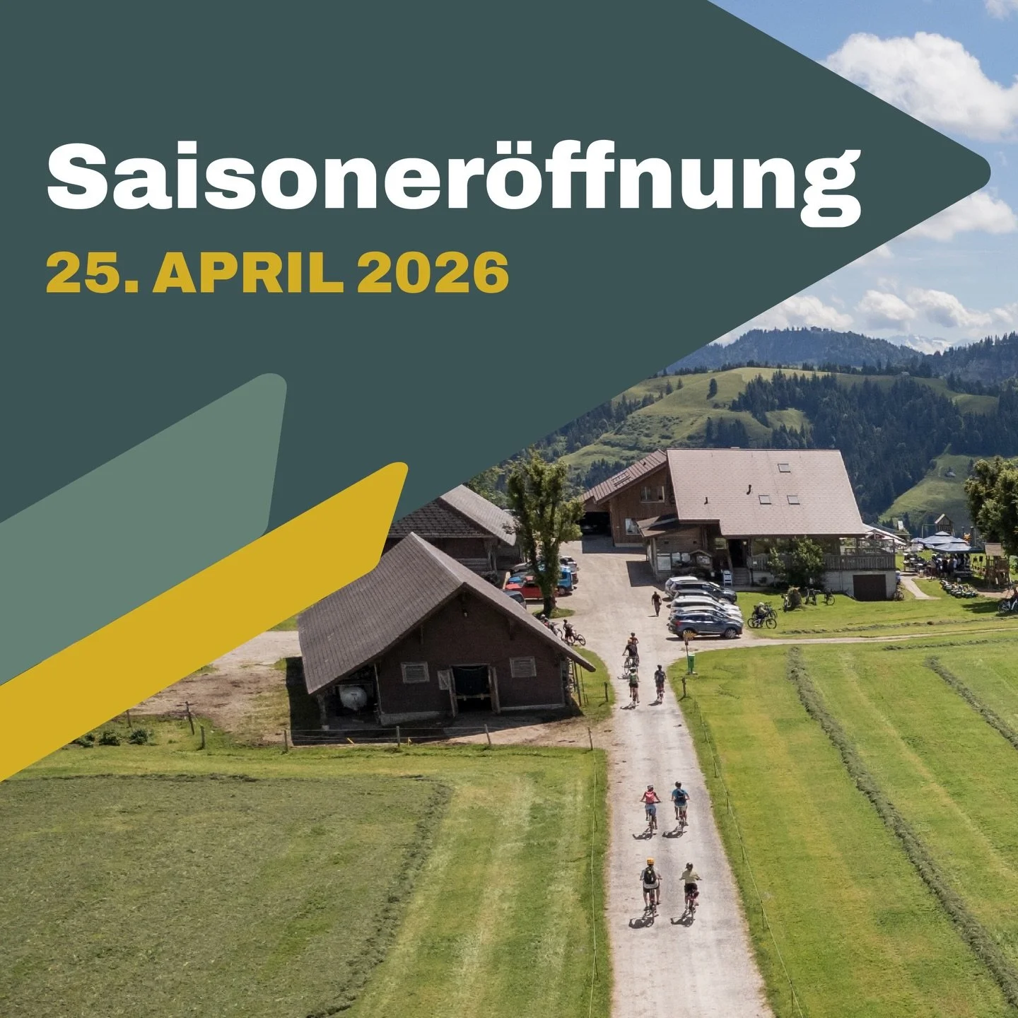 Der Winter ist vorbei und wir starten gemeinsam in die Sommersaison mit neuen, tollen Erlebnissen f&uuml;r alle Bike-Begeisterten und die ganze Familie ☀️

📅 25. April 2026
⏰ 10:00 &ndash; 16:00 Uhr

Besucherinnen und Besucher erwartet ein tolles Pr