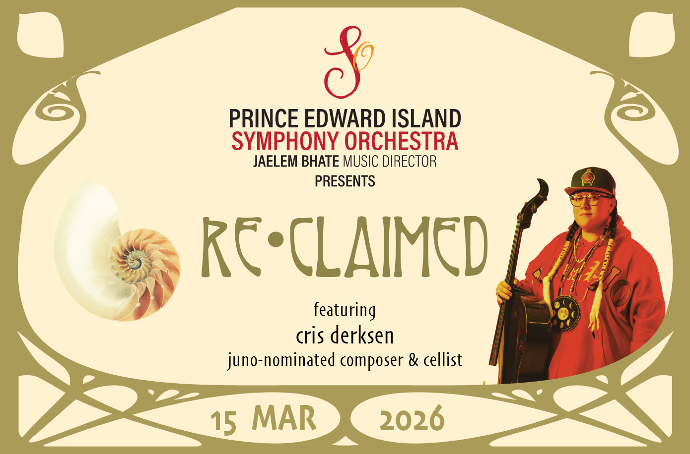 PEI Symphony Orchestra Presents ‘Reclaimed’