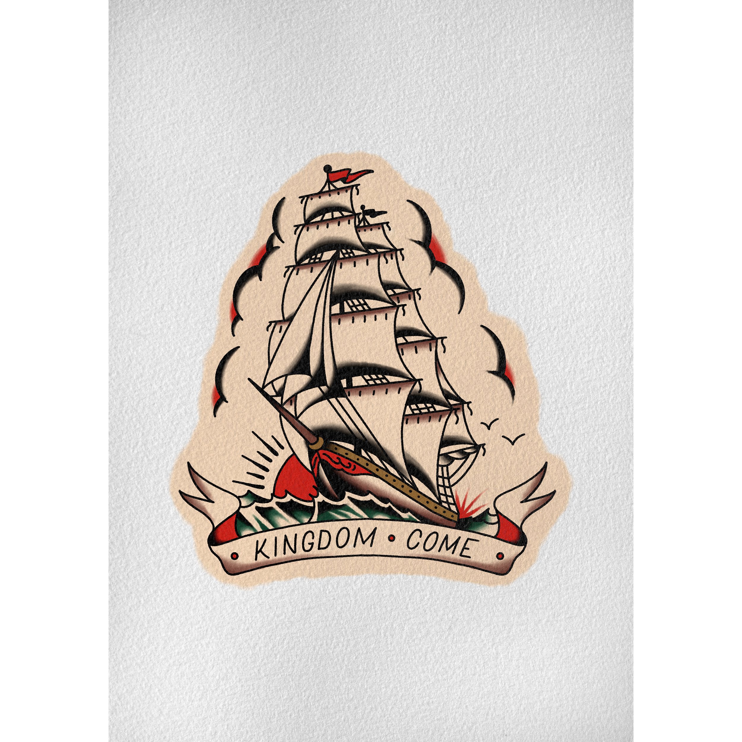 Kingdom Come Ship 8.5x11