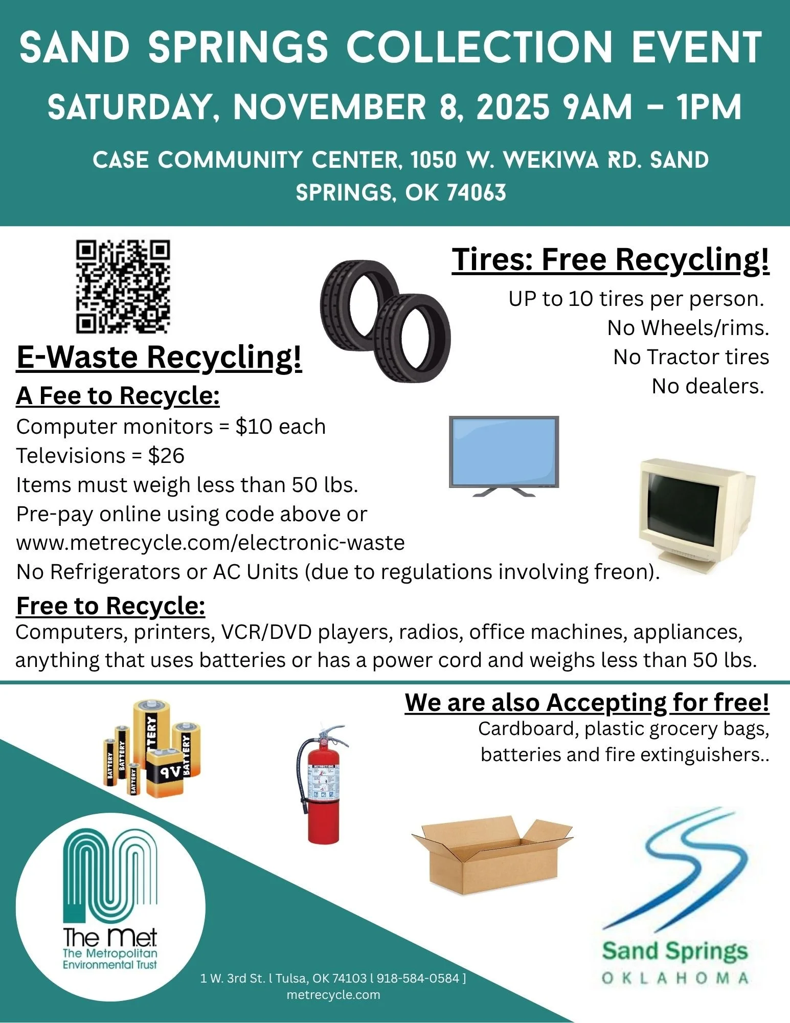 Sand Springs Collection Event