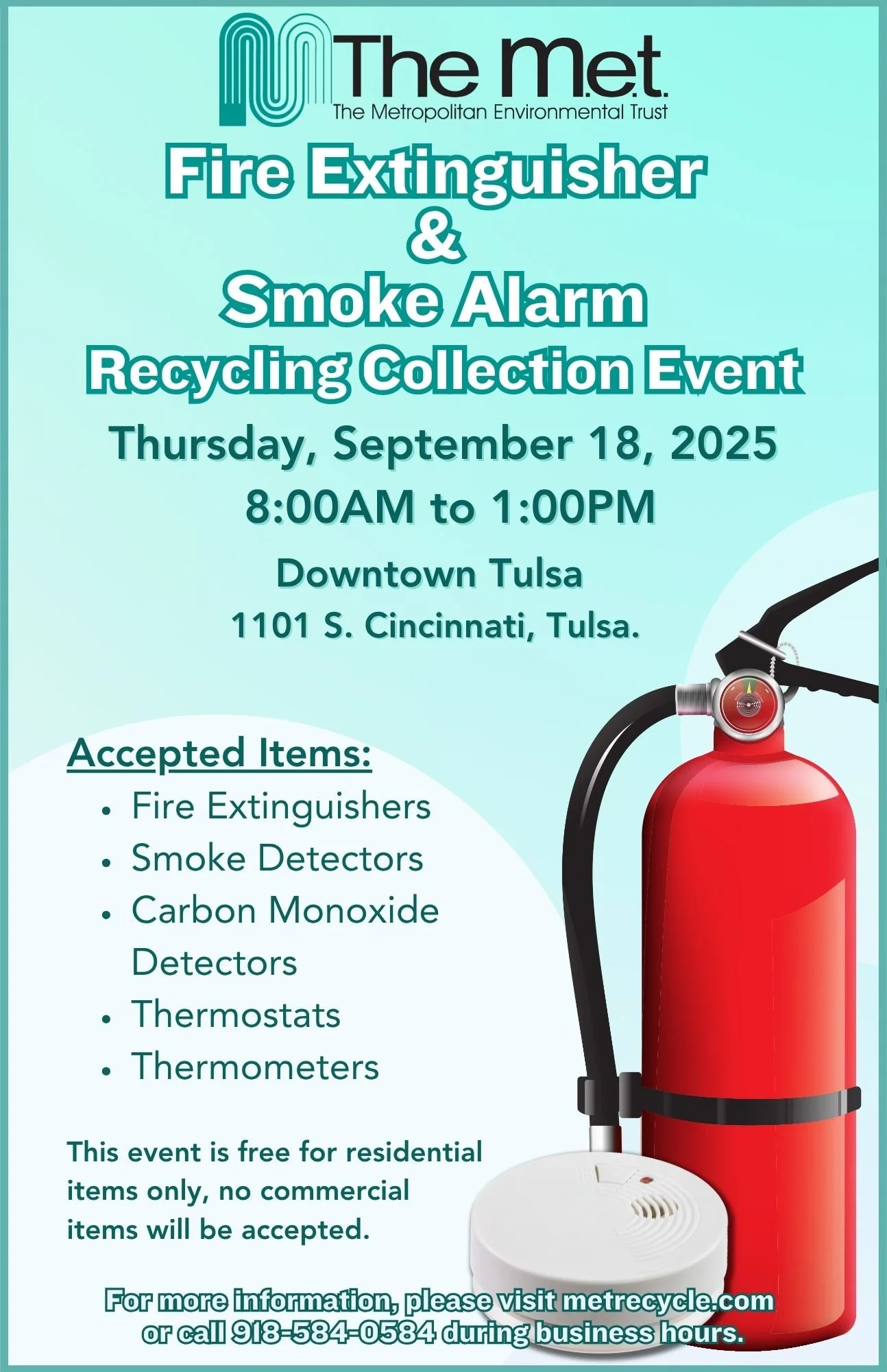 Fire Extinguisher and Smoke Alarm Collection Event