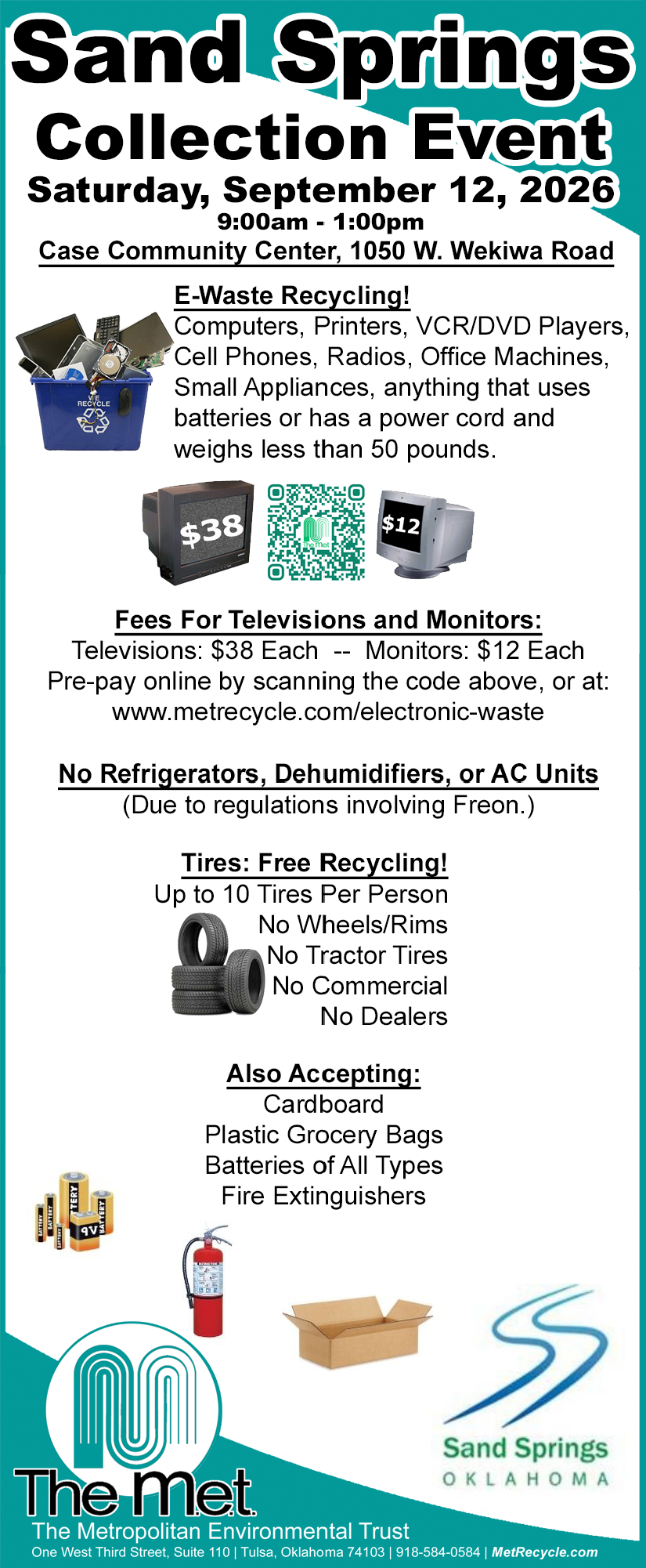 Sand Springs Collection Event