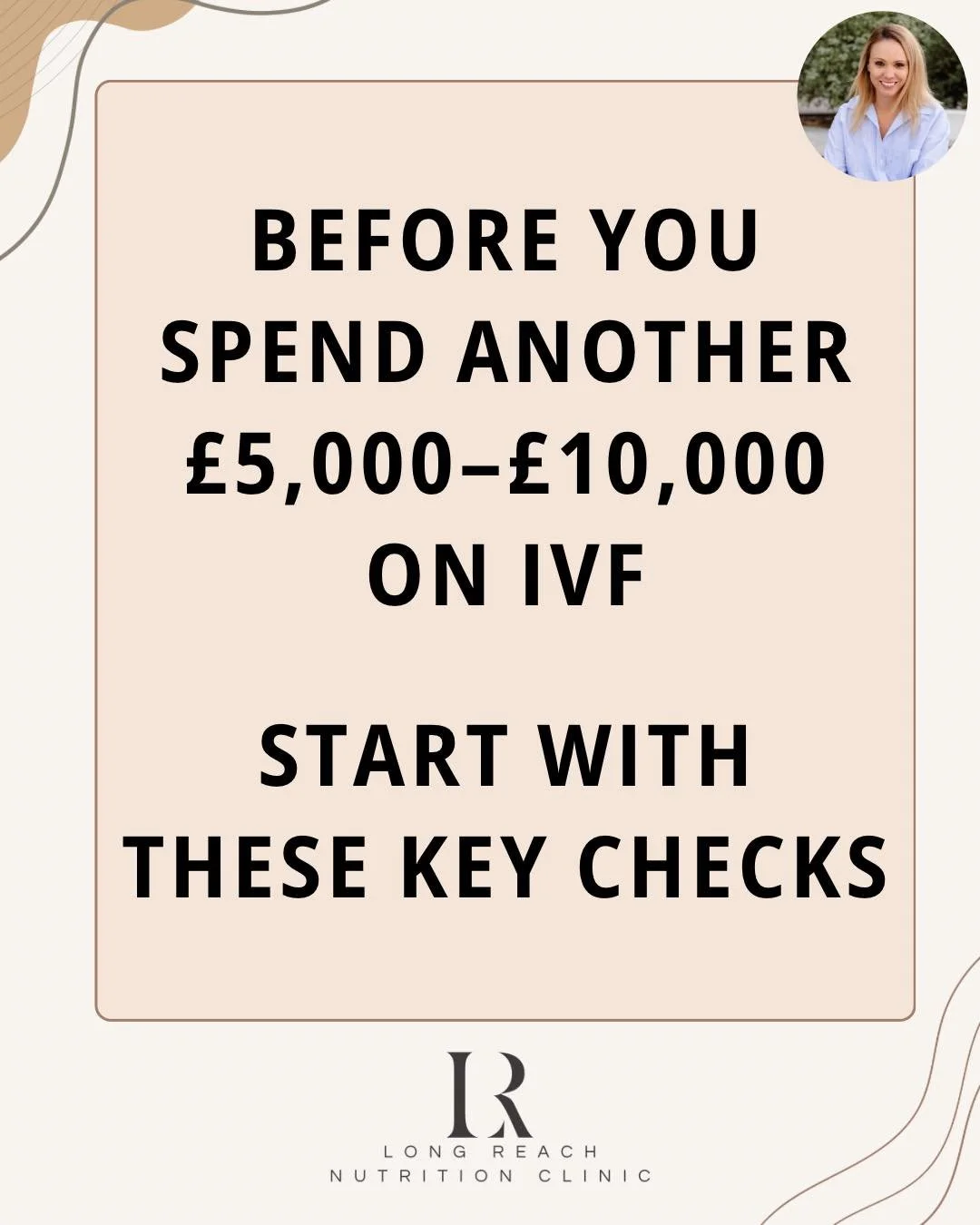 So many people go straight into another IVF cycle without these being checked first - I did it 5 times before pausing and getting extra support and answers - and then had a successful cycle.

IVF can be physically, emotionally and financially drainin