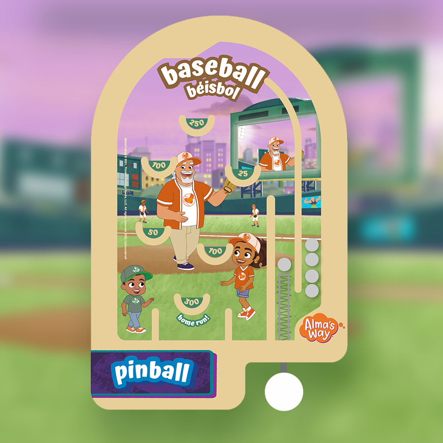 Baseball - Alma’s Way™ Wooden Pinball