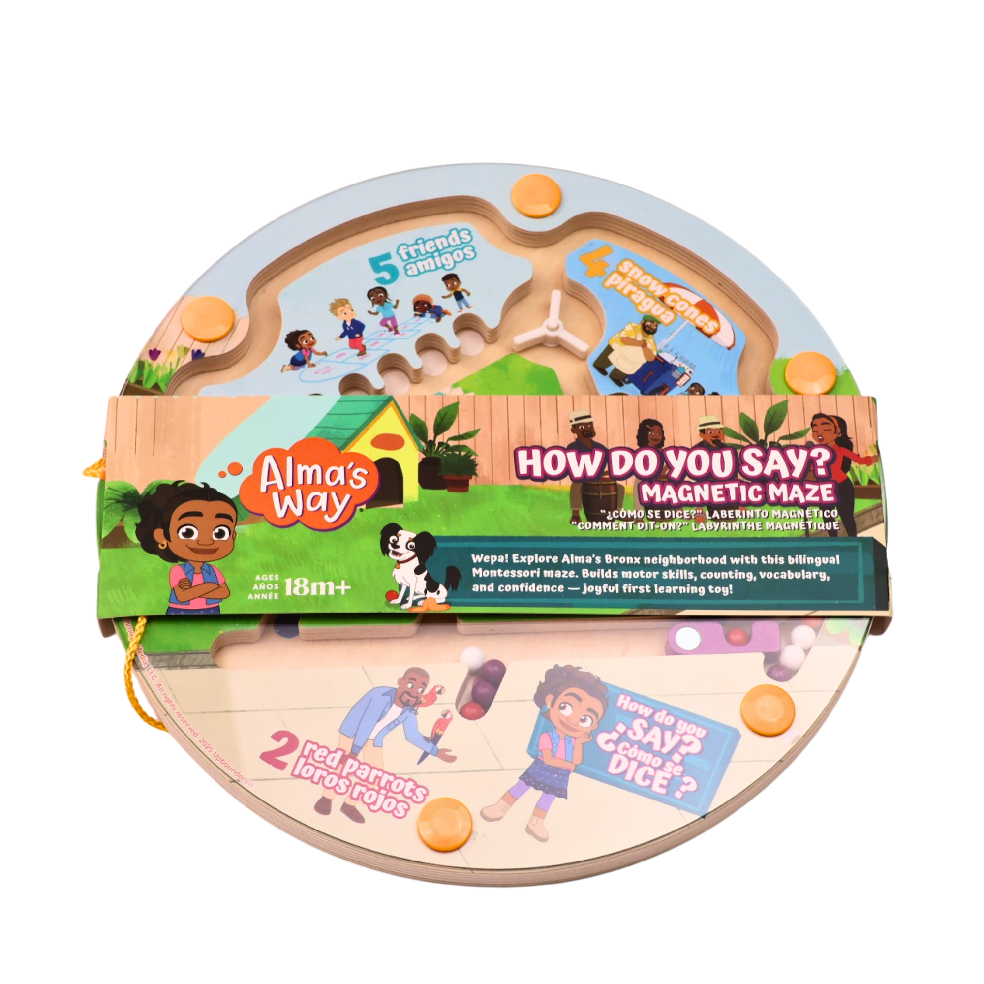 Alma’s Way™ “How Do You Say?” Bilingual Magnetic Maze
