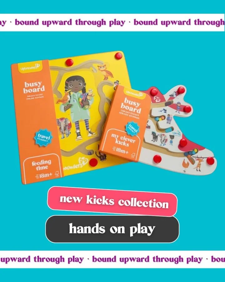 Gifts that celebrate kids and their everyday world ✨
Shop Upbounders&reg; &mdash; shipping now, arriving in time for Christmas 🎄
Link in bio.

*
*
*
*
*
*
#upbounders
#boundupwardthroughplay
#screenfreeplay
thoughtfulgifts
holidaygifting
christmasgi