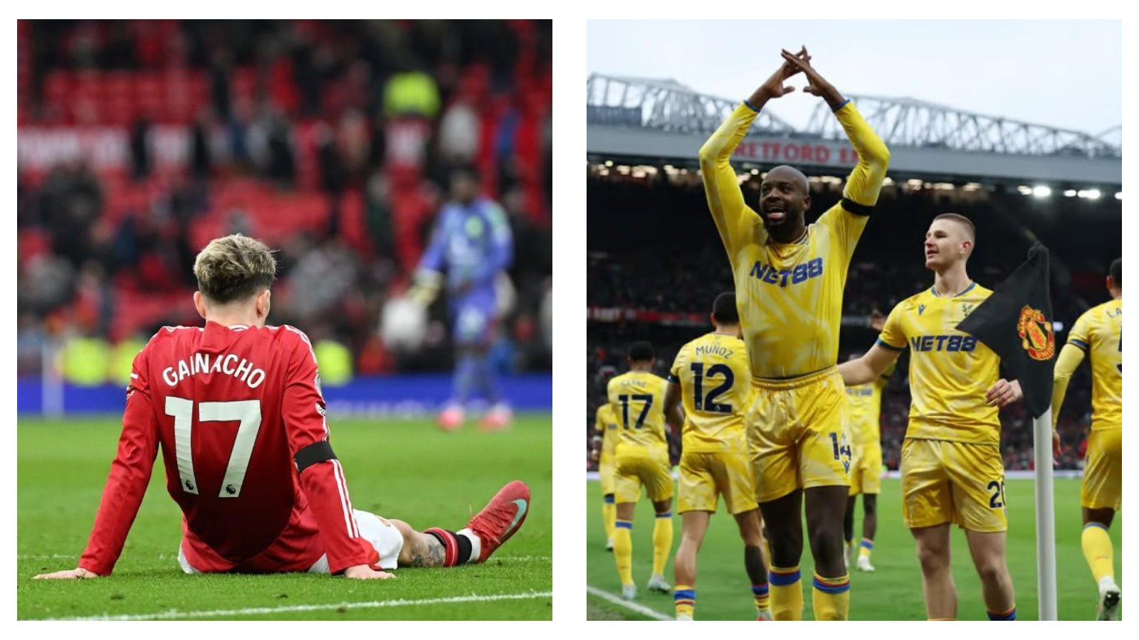 Man Utd news: Red Devils beaten by Crystal Palace as Old Trafford woes continue