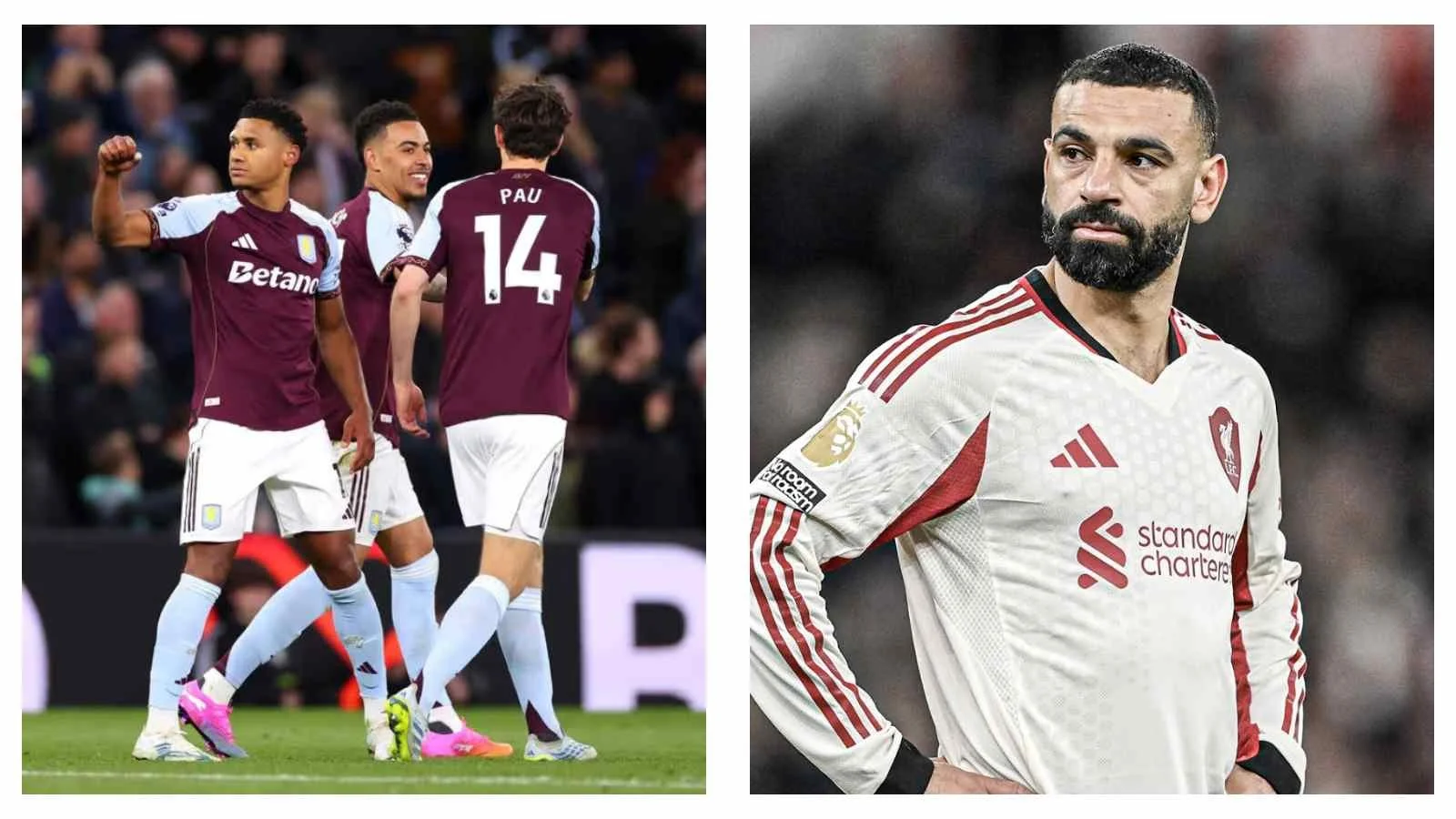 Premier League news: Aston Villa thrash Liverpool at Villa Park to seal Champions League return