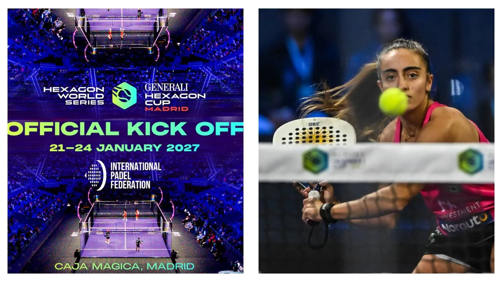 Padel news: GENERALI Hexagon Cup Madrid confirmed as first official Hexagon World Series event
