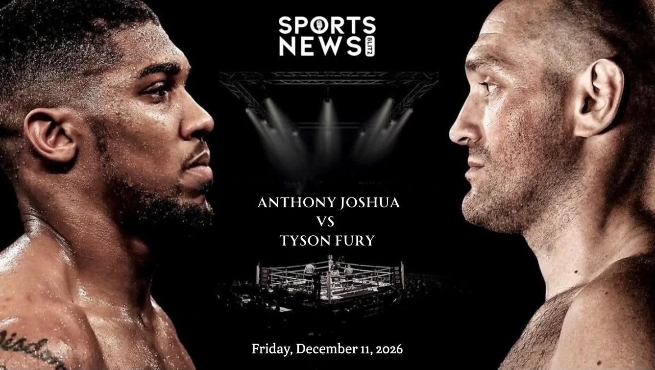 Boxing: Tyson Fury vs Anthony Joshua fight on Netflix - December 11 in Cardiff