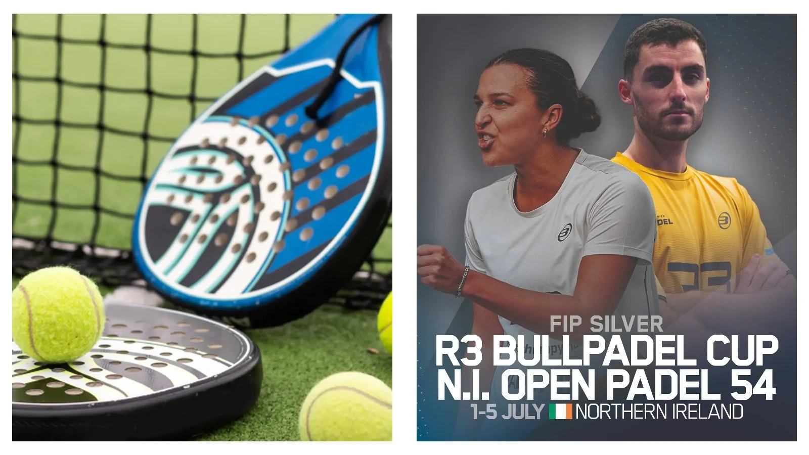 Northern Ireland to host record UK padel field