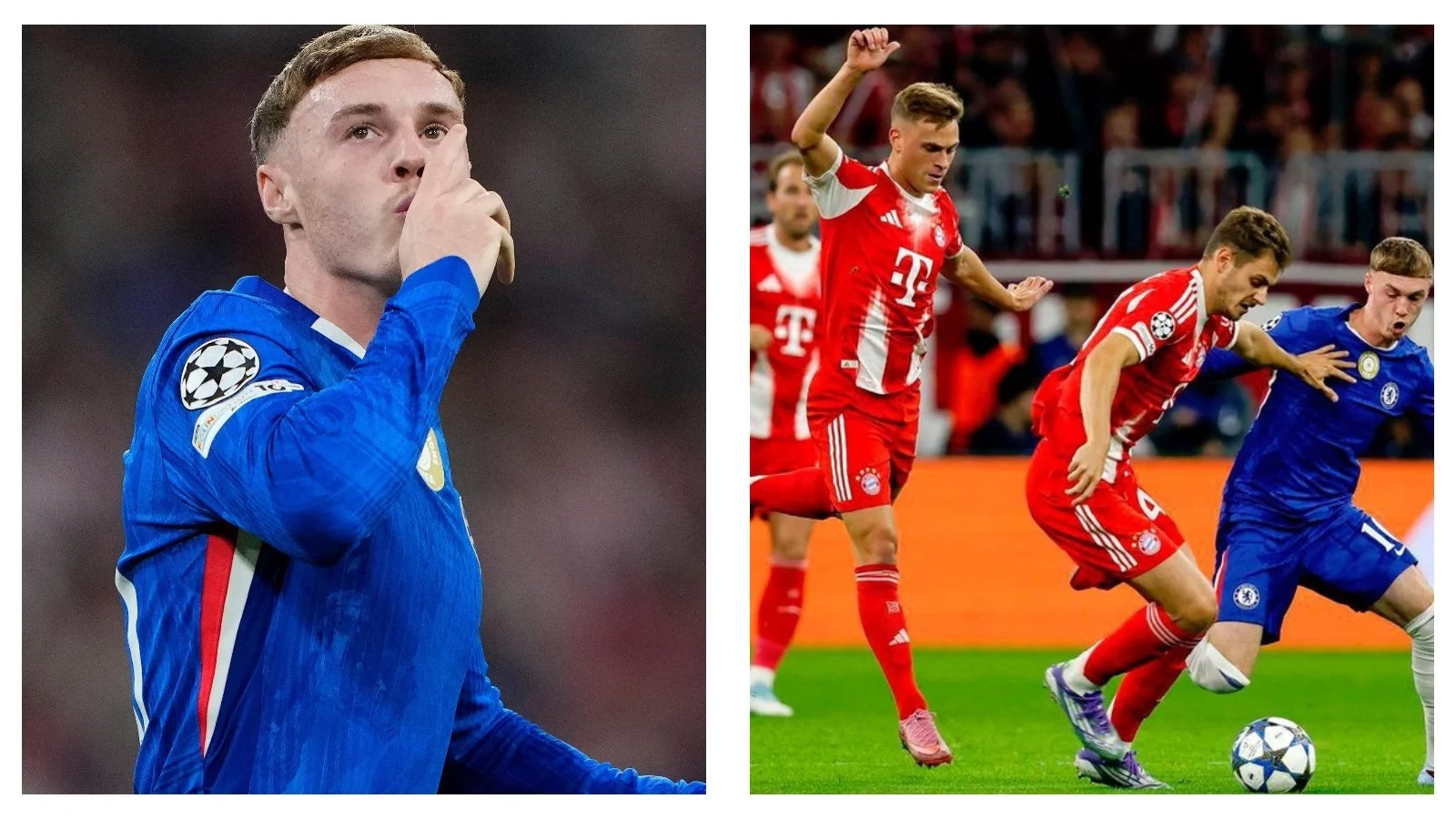 England duo Harry Kane and Cole Palmer shine as Chelsea fall 3-1 to Bayern Munich in Blues’ Champions League return