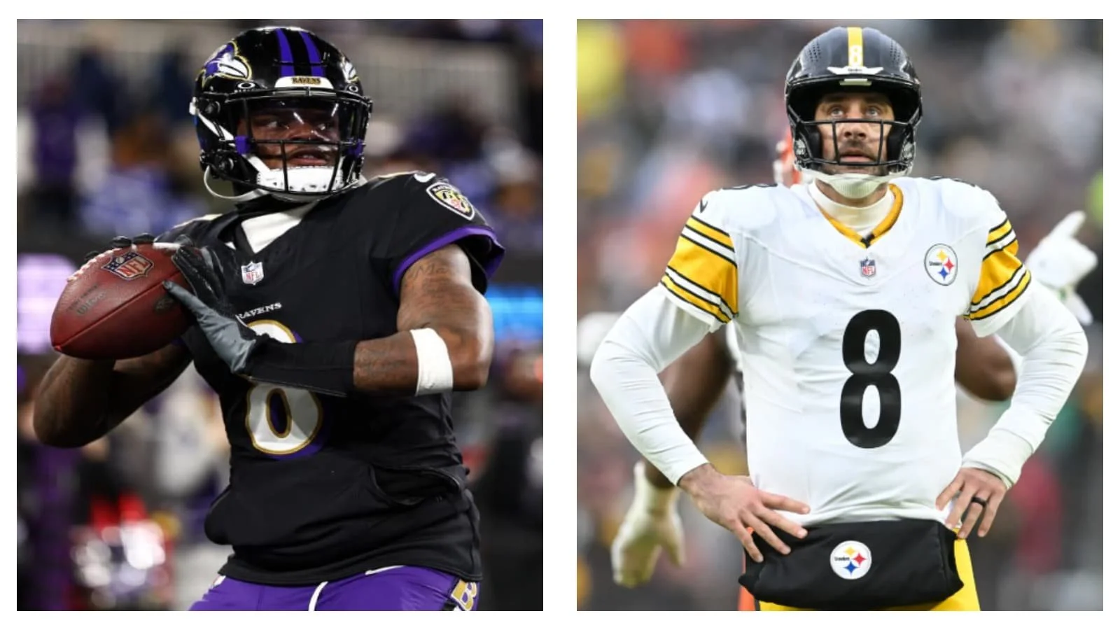 NFL news: Winner-take-all showdown in Maryland as Ravens, Steelers clash for AFC North title