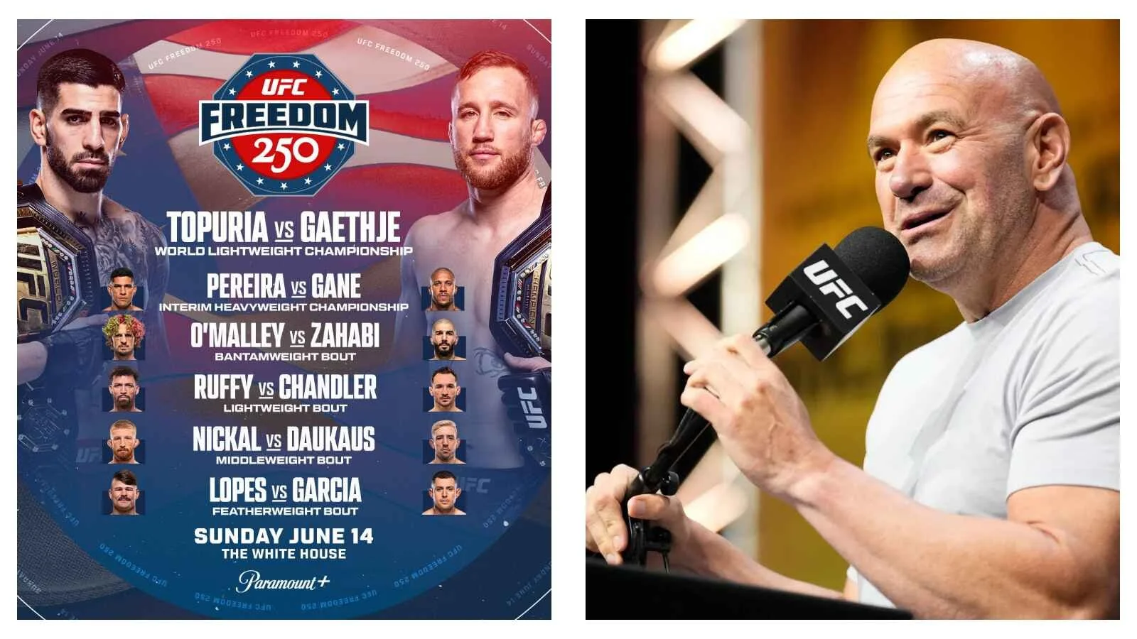 MMA opinion: UFC Freedom 250 - Could it be any more of a disaster?