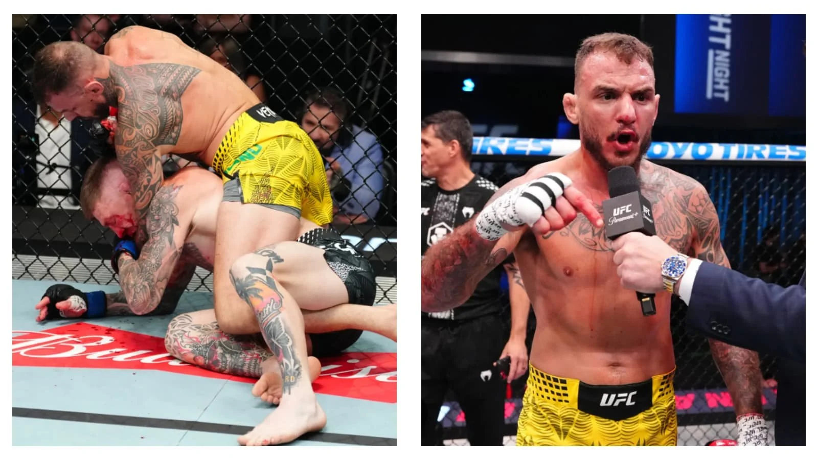 MMA news: Renato Moicano submits Chris Duncan at UFC Vegas 115, blasts Apex fight card