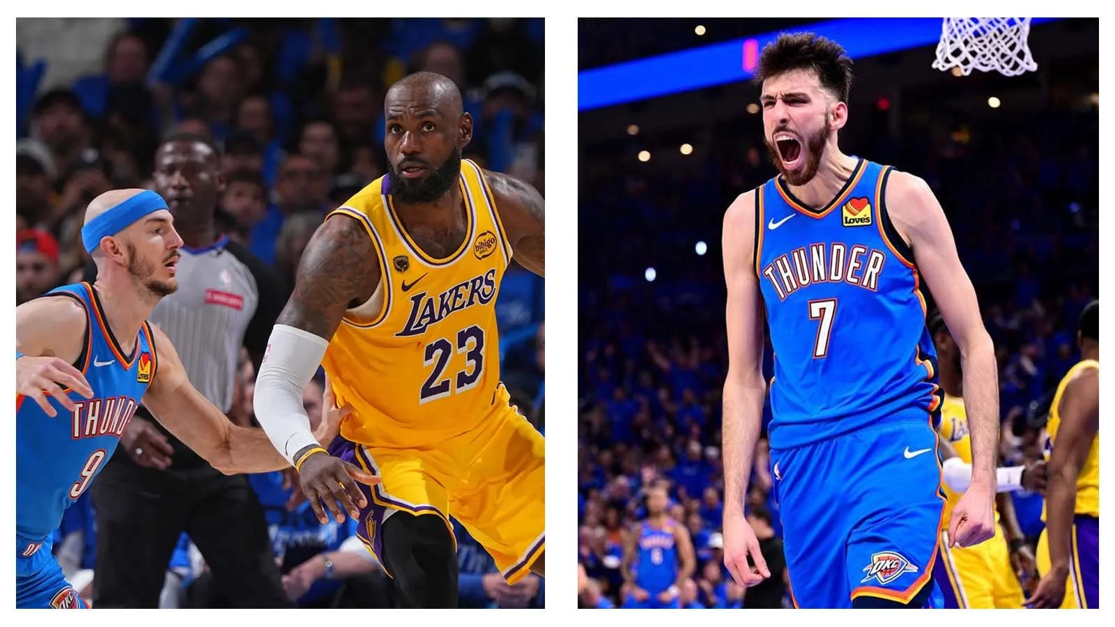 NBA playoffs news: OKC Thunder cruise past LeBron James’ LA Lakers to claim Game 1
