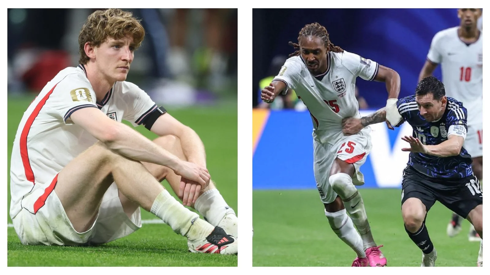 England player ratings as Argentina end World Cup dream with semi-final comeback