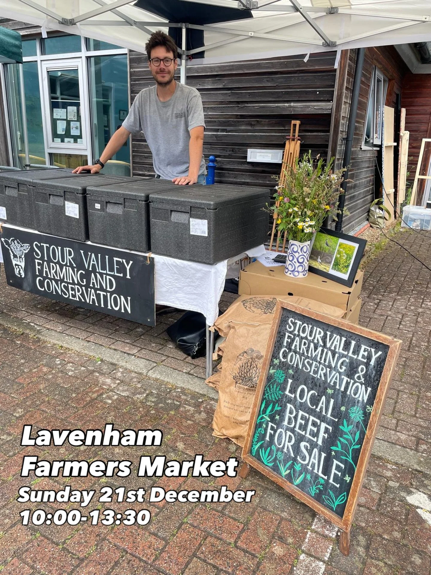 My last farmers market of my first year of doing farmers markets! 2025 has really been great fun.

Who&rsquo;s coming down? You&rsquo;ll find me flogging my beefy wares alongside some other wonderful people like @biddlesbread @sunshineandgreen @shotl
