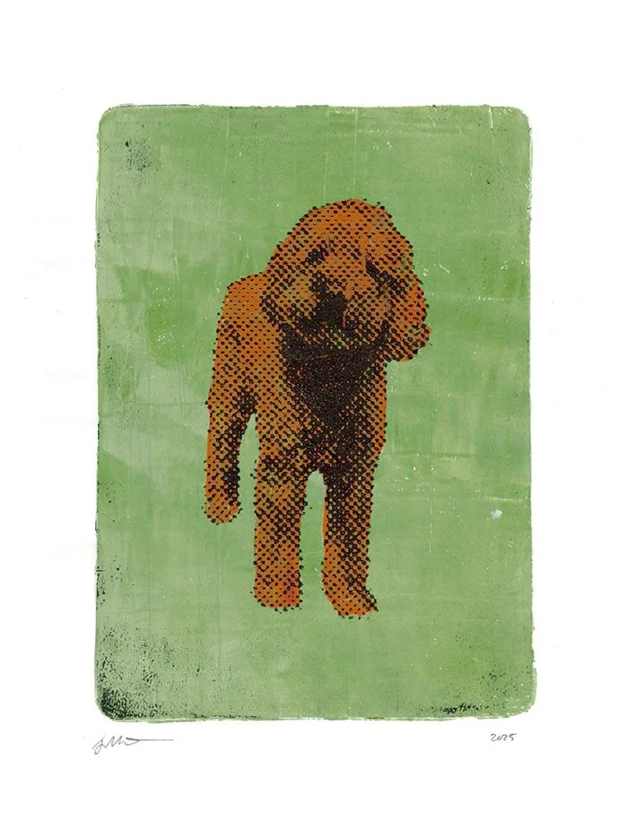 Ned | 2025 | acrylic on rice paper