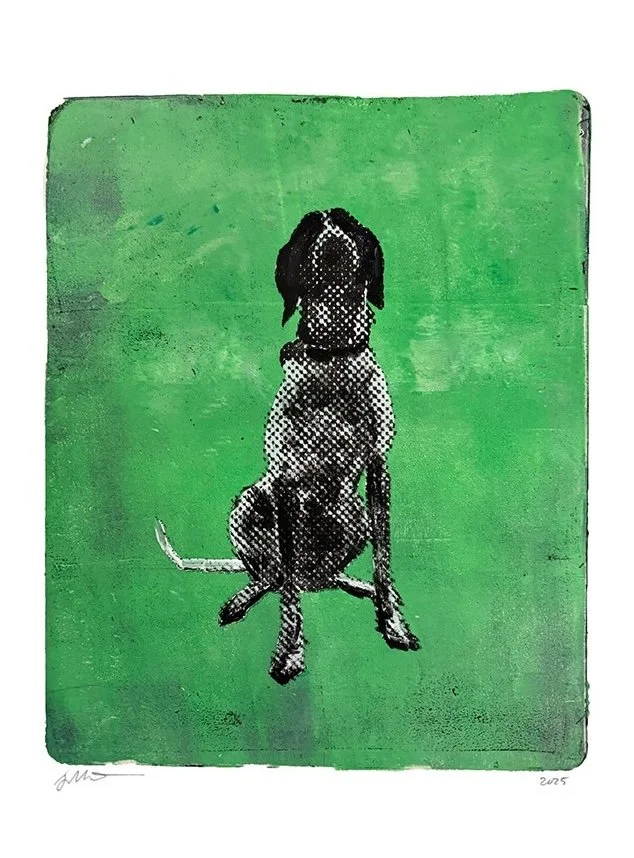 Nebbia | 2025 | acrylic on mixed media paper