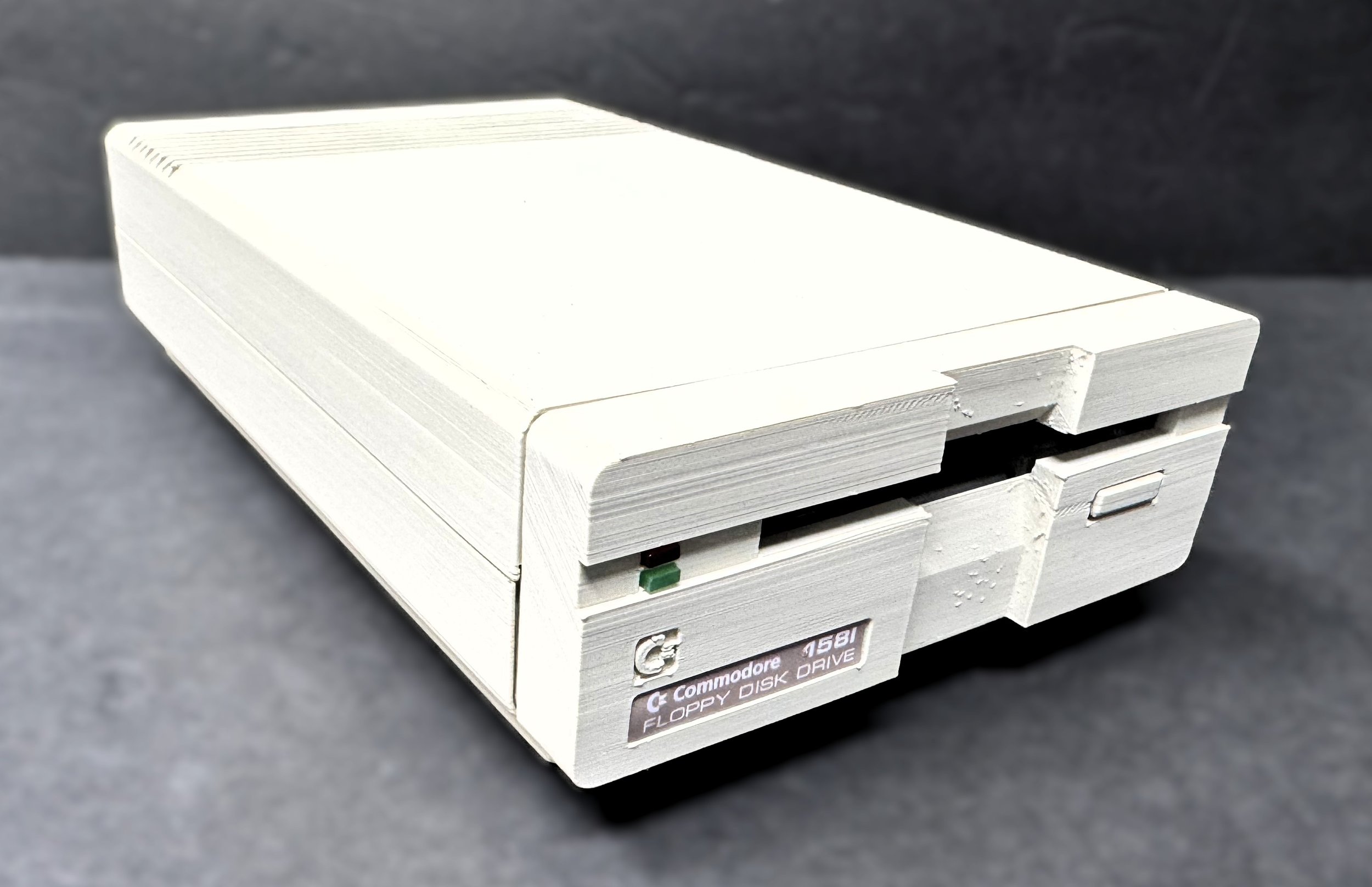 Commodore 1581 Replica 3.5" Floppy Disk Drive with JiffyDOS