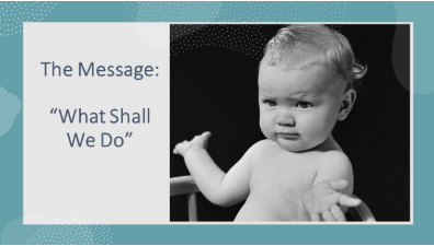 What Shall We Do?