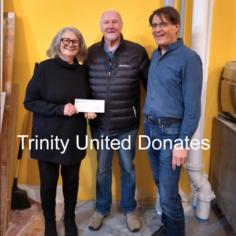 Trinity United donates to the Working Centre
