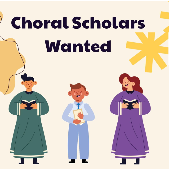 Check out this opportunity to be a tenor or bass in a great choir