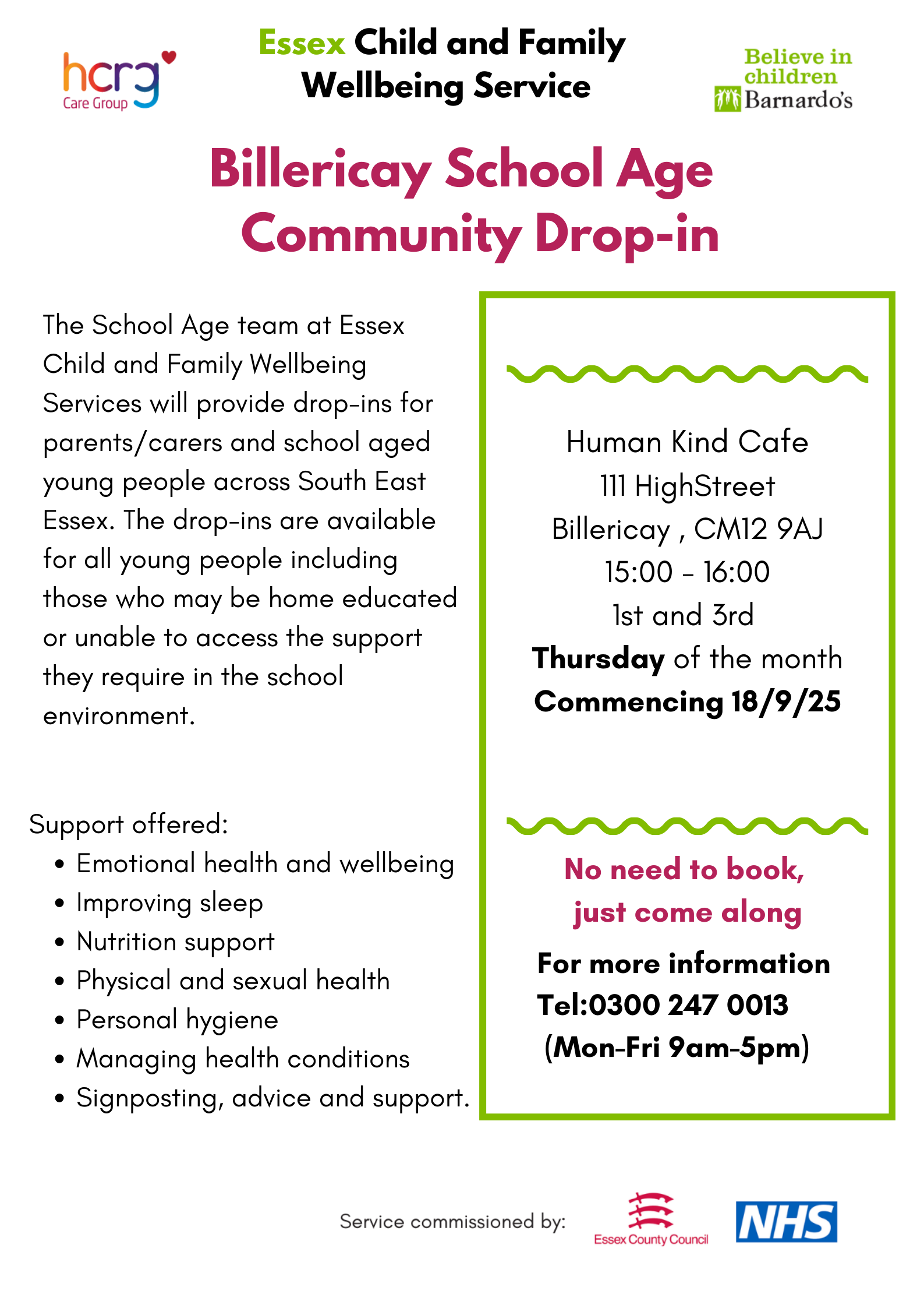 Essex Family and Wellbeing Service