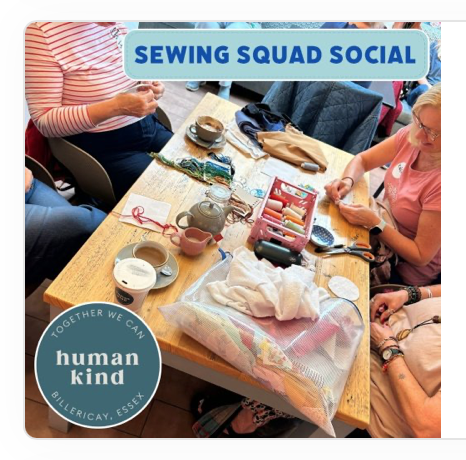 Stitch & Chat - A Sewing Squad Social