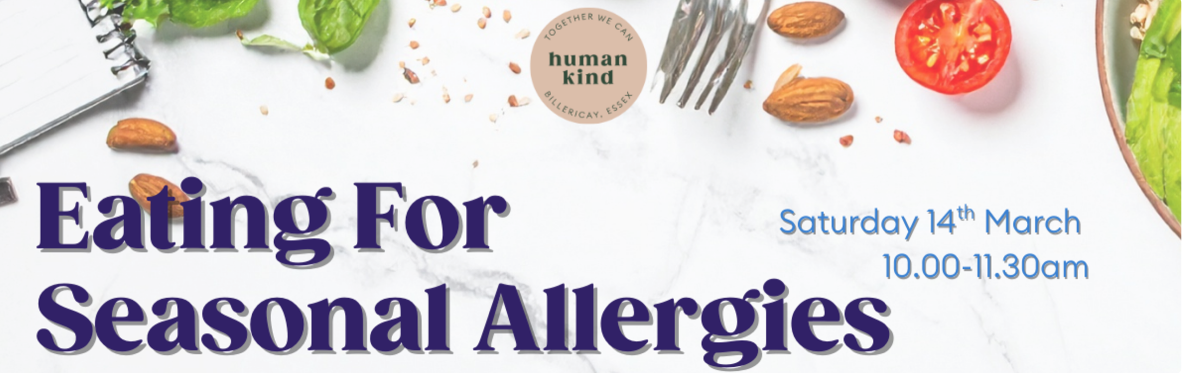 Eating for Hay Fever and Seasonal allergies Workshop