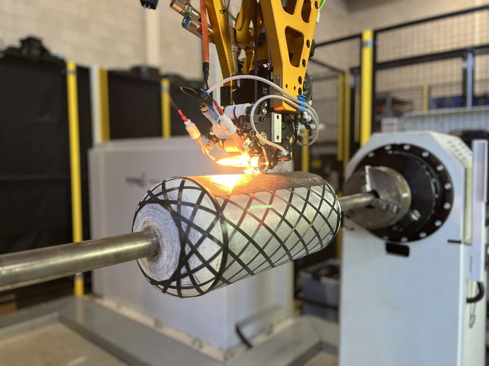 Hybrid Process of Filament Winding & Automatic Fiber Placement is Now ...