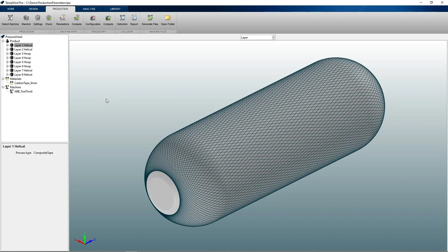 TaniqWind Pro - Filament Winding Software — TANIQ