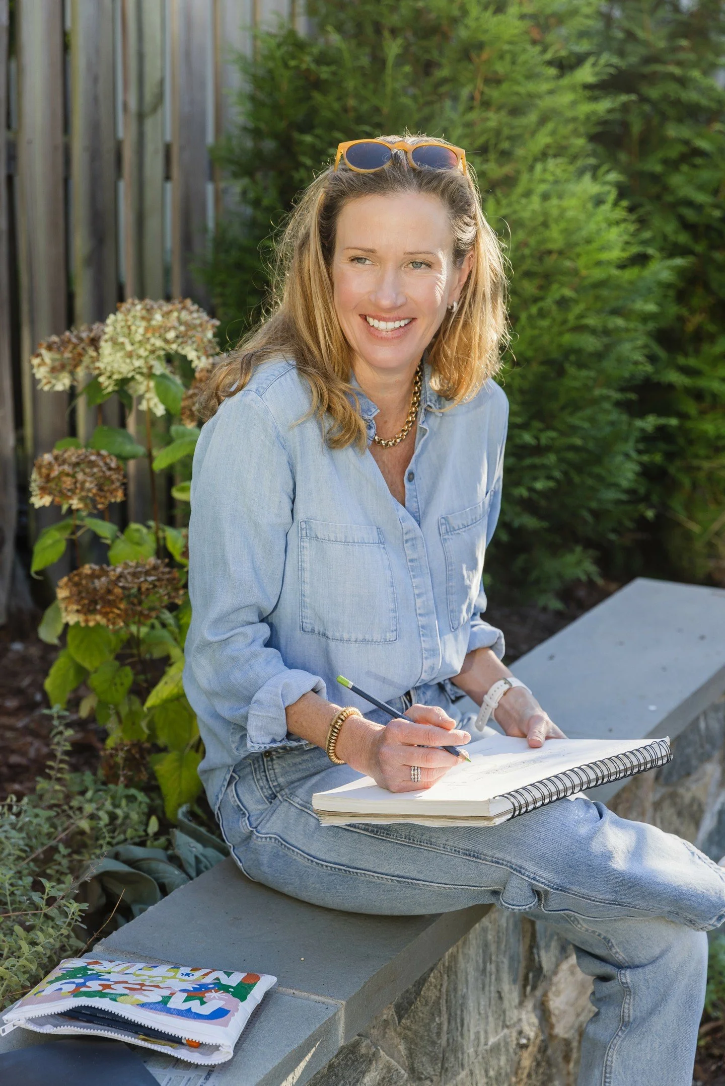 Jenna Lanier of @lanier.landscapes has been designing landscapes in DC since 2013.
For eleven years, she grew entirely through referrals. No website that did anything. No professional photos. Just excellent work and clients who talked.
She came to us