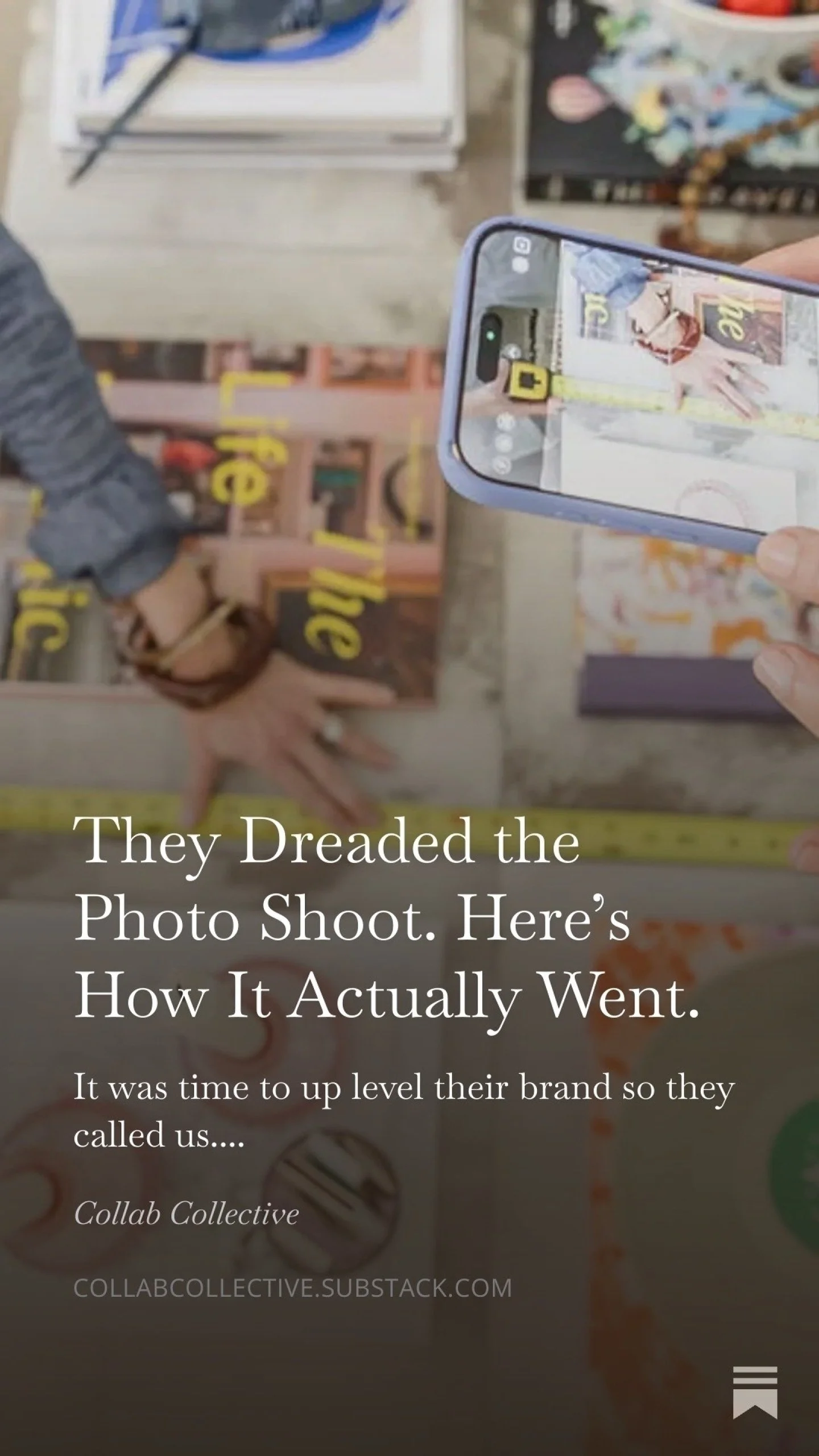 "I know I need new photos. I just really dread doing it."
We hear this more than almost anything else.

@gonegirlhome said the same thing. Seven years into a thriving furniture consignment business. Loyal clients. Interior designer partners