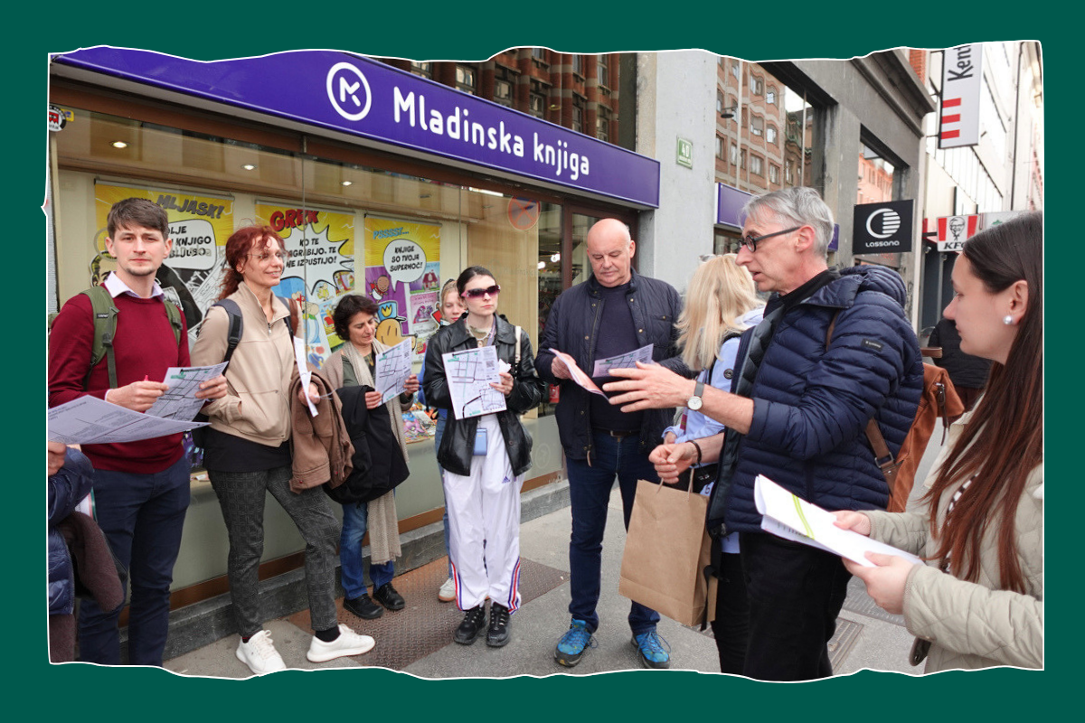 Beyond the Conference Room: 4 JUST STREETS Urban Walk Guides Tested in Ljubljana