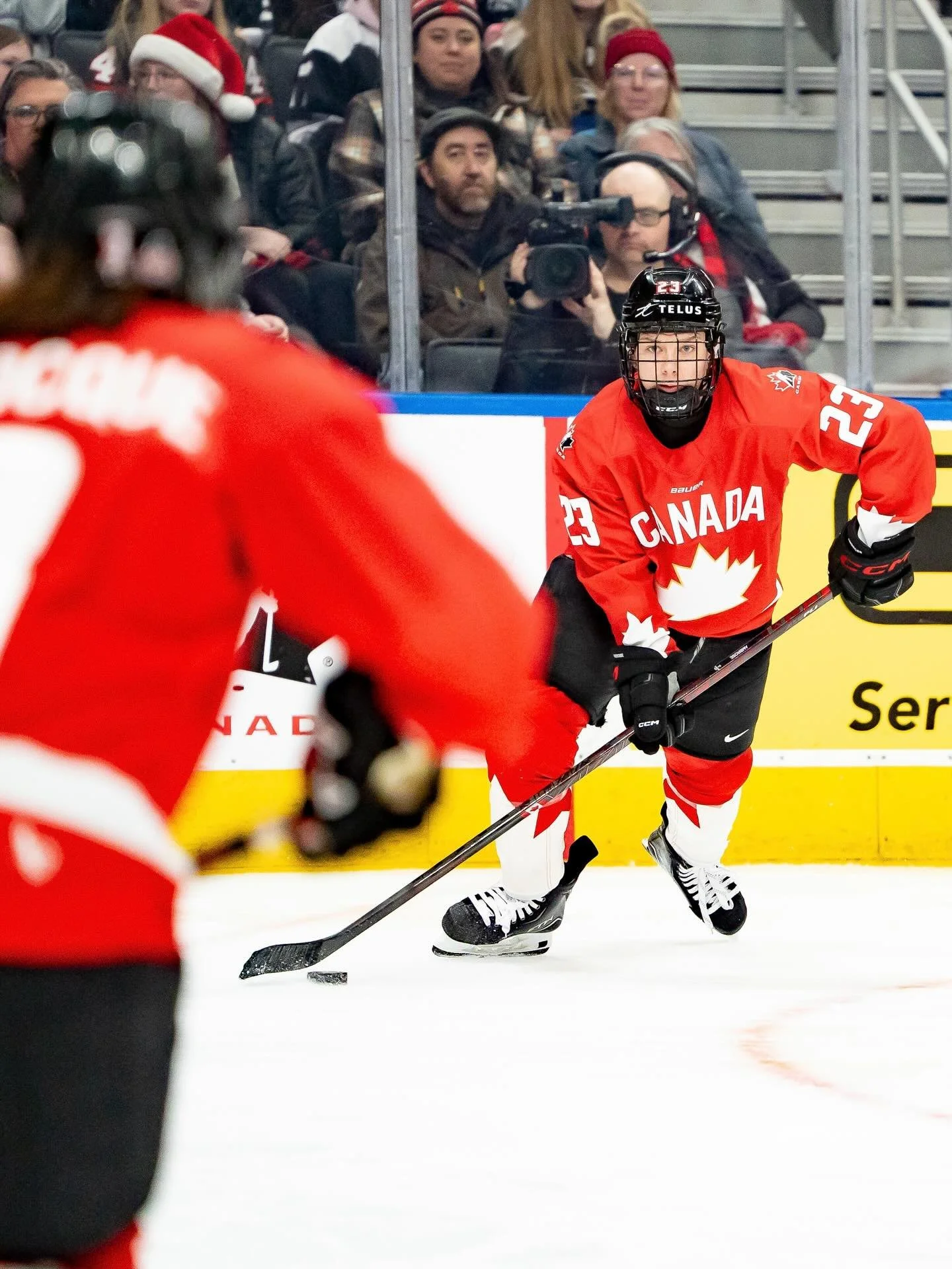 Game 4 of the USA vs Canada Rivalry Series. USA takes the win 4-1 and sweeps the series.