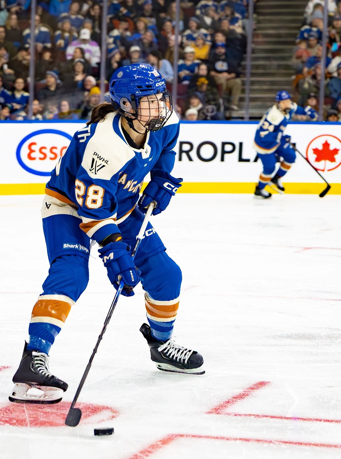 Nina Jobst-Smith of the Vancouver Goldeneyes/Team Germany