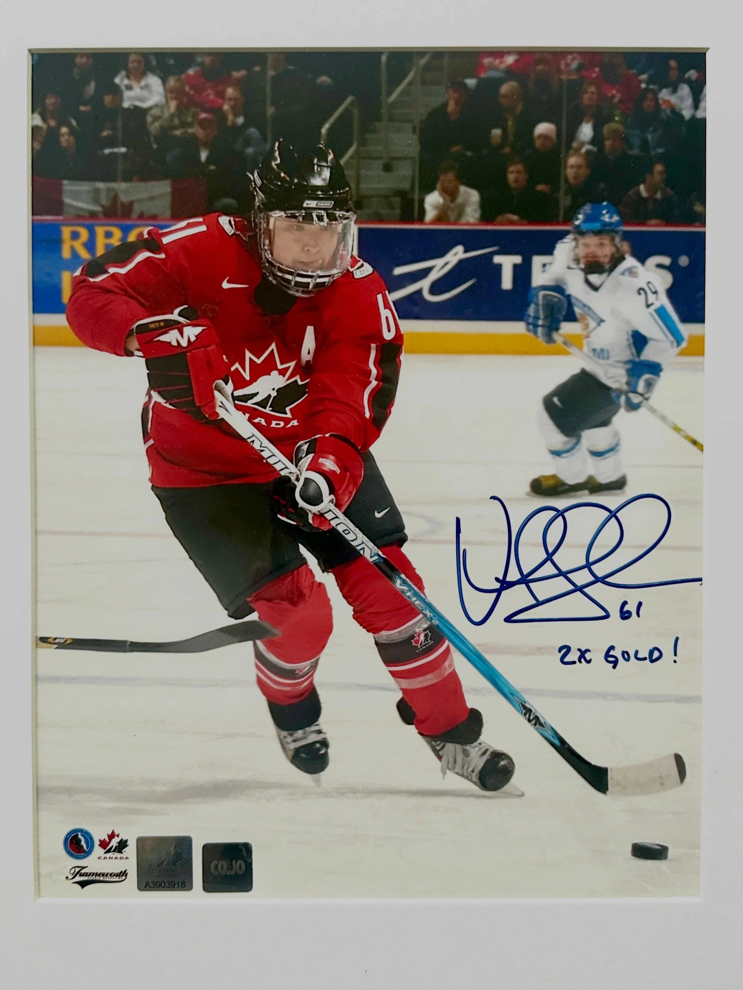 This signed Vicky Sunohara print is more than just a photo, it&rsquo;s a reminder of where my love for the game began.

Growing up, I watched The Game of Her Life, a documentary that follows the Canadian women&rsquo;s national team to Nagano for the 