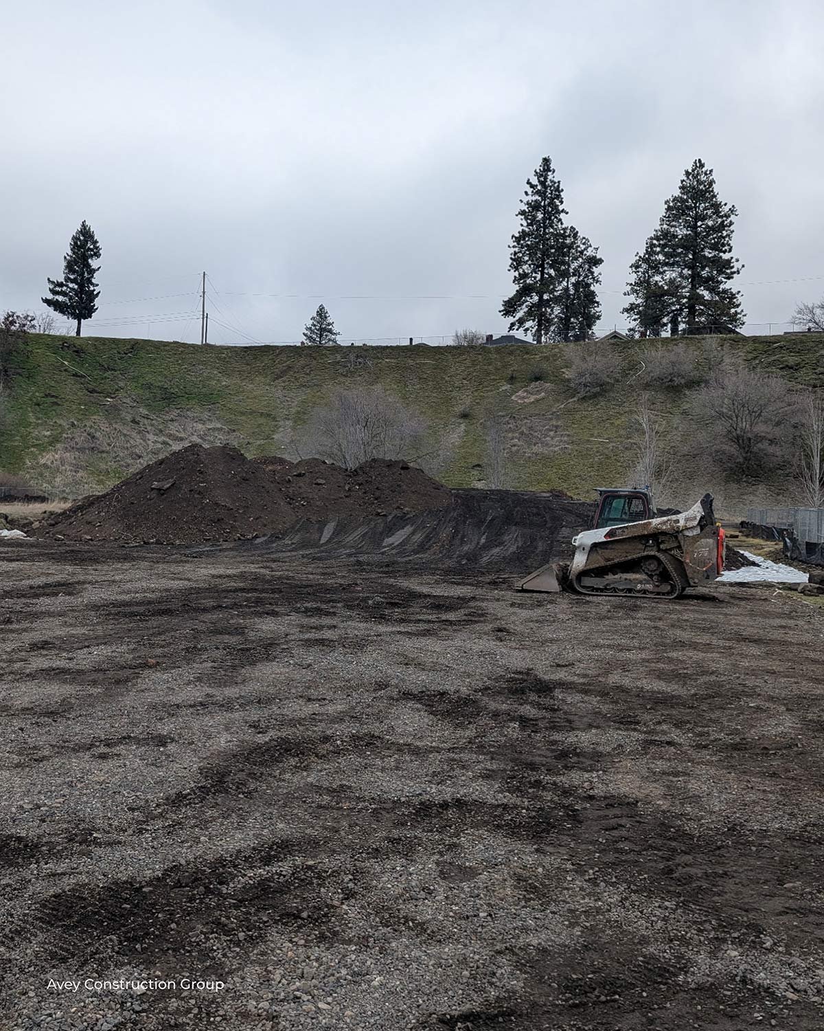 commercial construction jobsite in Spokane