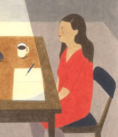 Image of cartoon girl at desk - Article Business Insider by Kate Bettes. Text reads: I moved to Europe thinking living and working there would be a dream come true. I wasn't prepared for the loneliness.