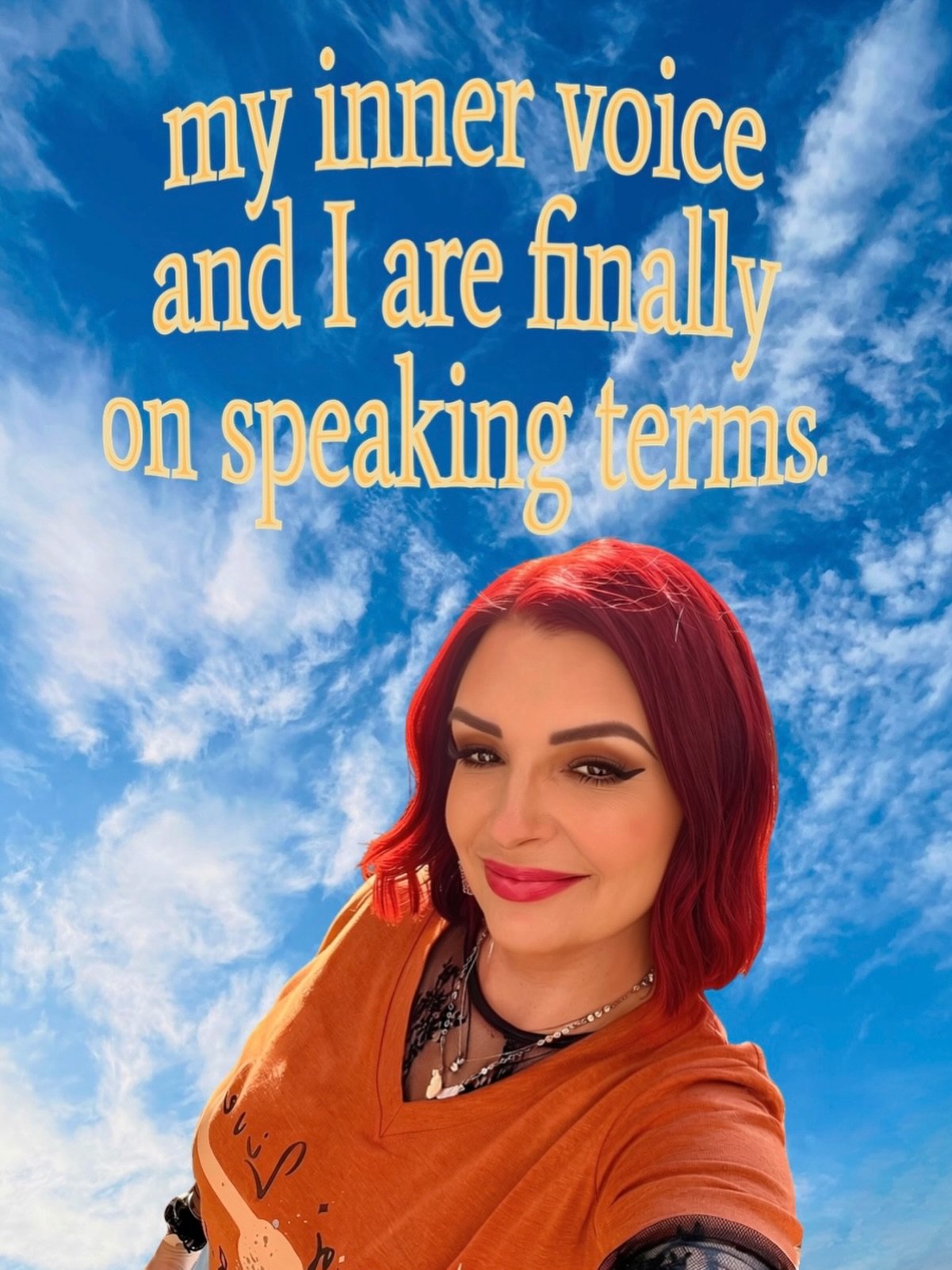Your self-talk has gone from harsh/critical (or silent/ignored) to something you can actually listen to and trust 
.
.

👋Jennifer Strehle, Licensed Marriage &amp; Family Therapist
🌀 Somatic &amp; Trauma Therapy for Children &amp; Adults
🖥️ Virtual