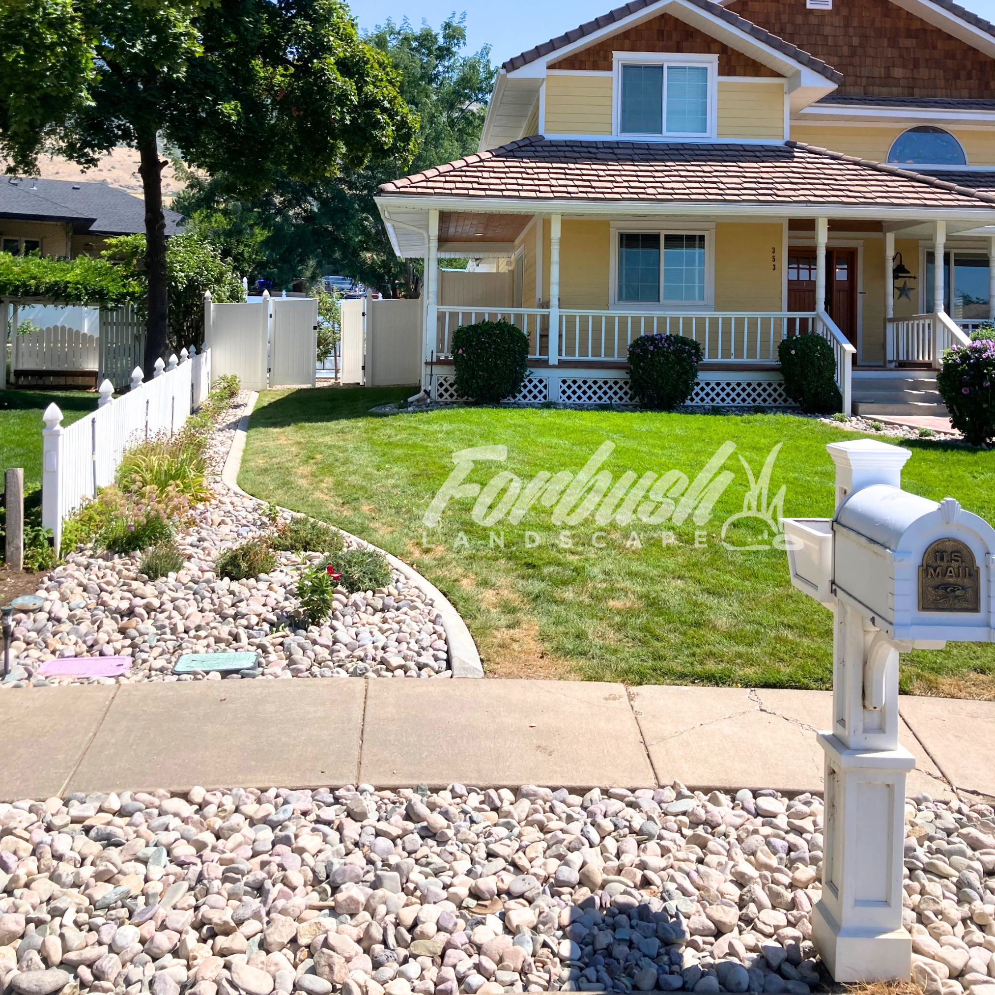 We can also do drought-resistant plants in your flower beds and park strip.