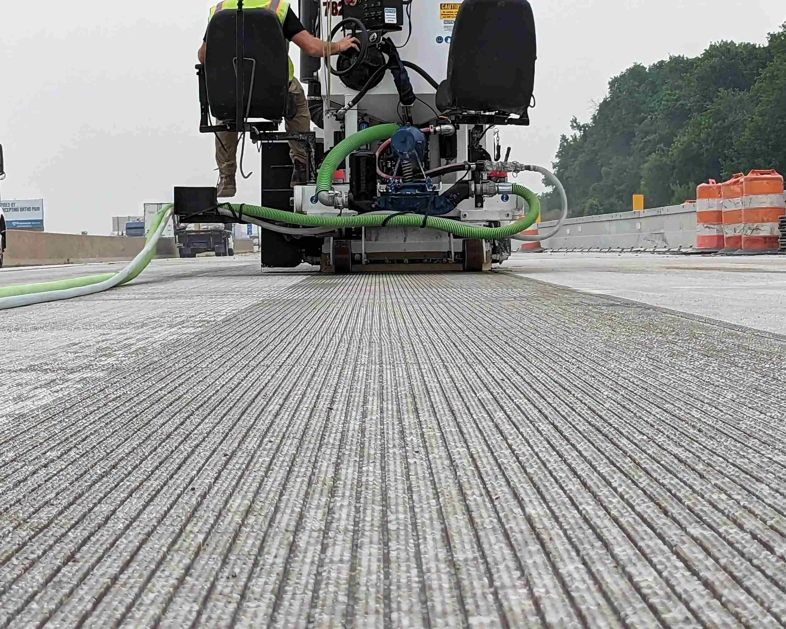 Bridge Deck Grooving — Diamond Grinding & Grooving