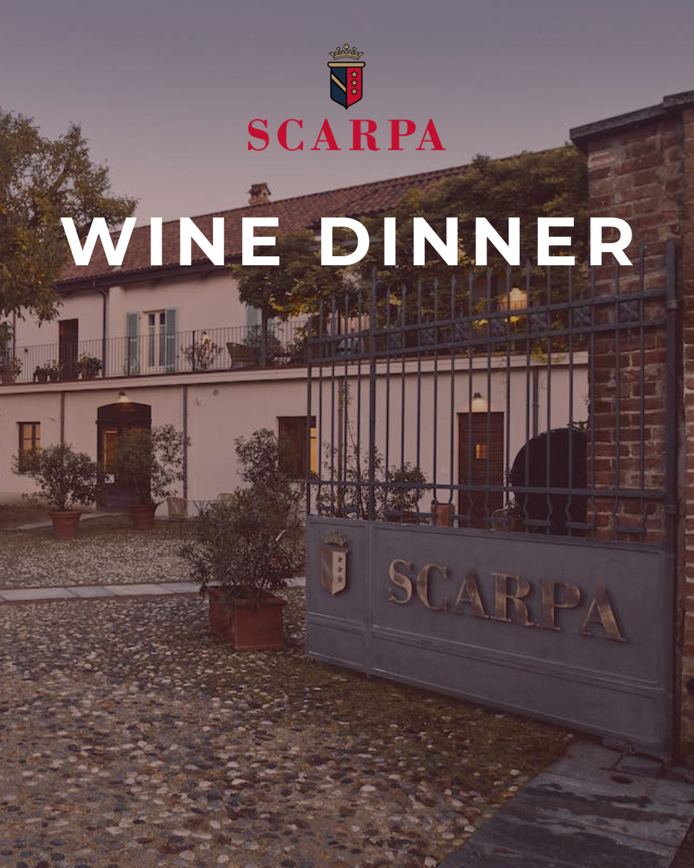 Scarpa Wine Dinner - Houston 